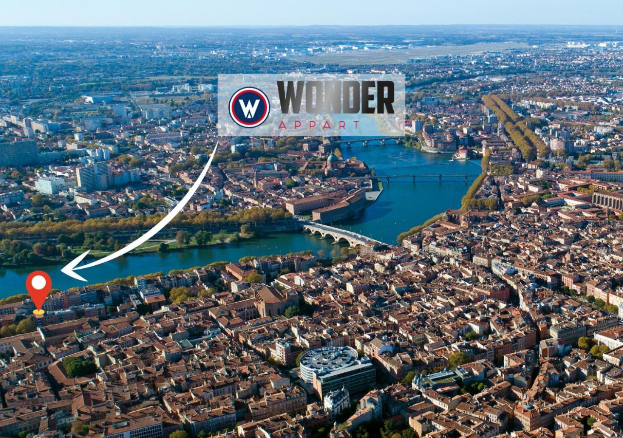 403 - Wonder Appart' - Vue Sur Garonne - Toulouse Exteriér fotografie